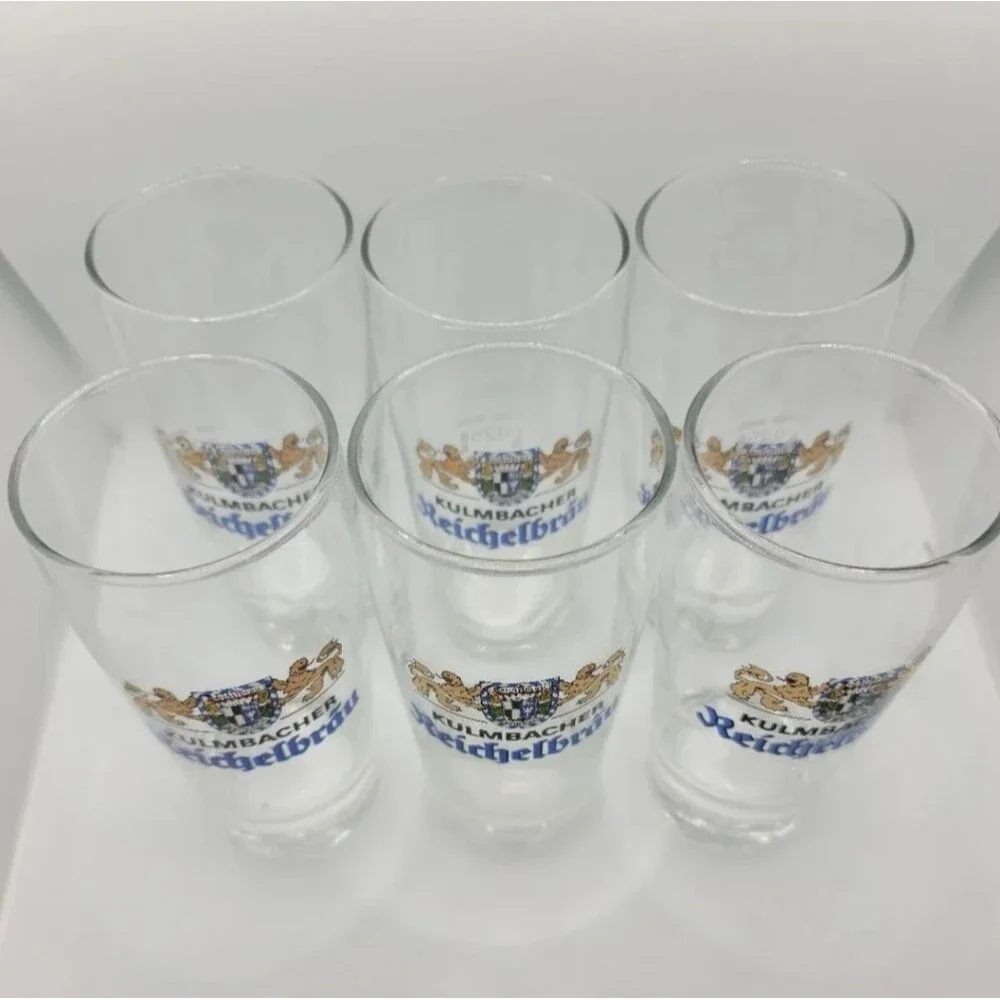 Kulmbacher Beer Glasses, Reichelbrau